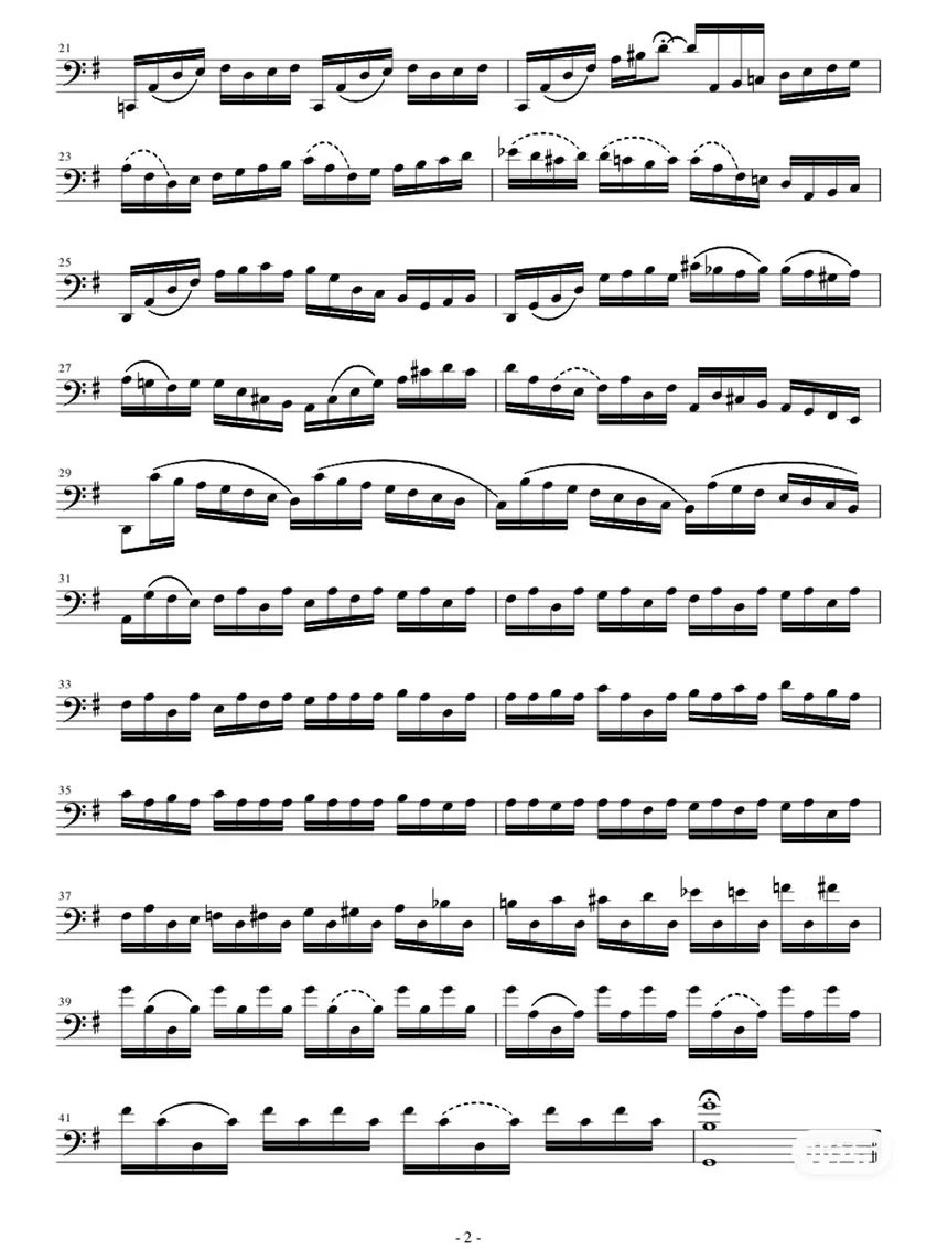 巴赫無伴奏大提琴曲